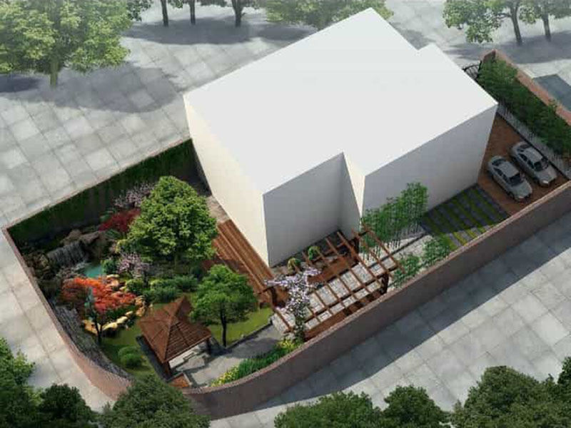 園林景觀(guān)別墅設計